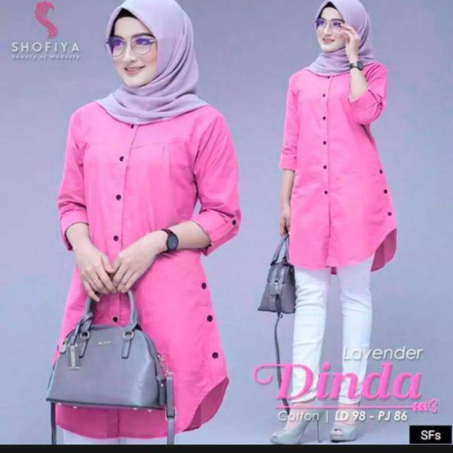 Atasan Muslim Wanita Tunik Dinda