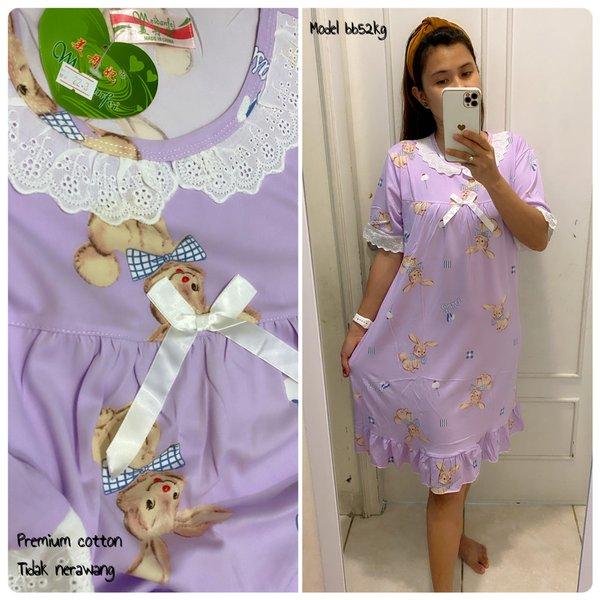 DASTER WANITA IMPORT KOREA CINA REMAJA DEWASA KAOS RAYON MURAH GROSIR PIYAMA