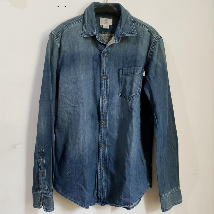 Kemeja Timberland Denim Shirt