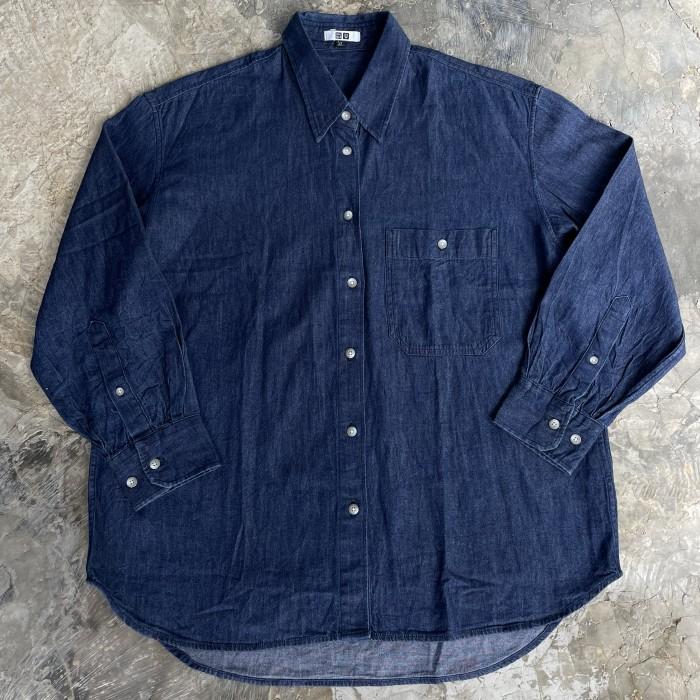 Uniqlo U denim shirt pullover not sugar cane Lvc wrangler Toyo