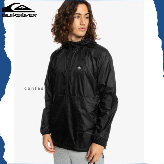 Jaket Quiksilver Windbreaker Original uicksilver Puffer windproof anti angin Riding Original