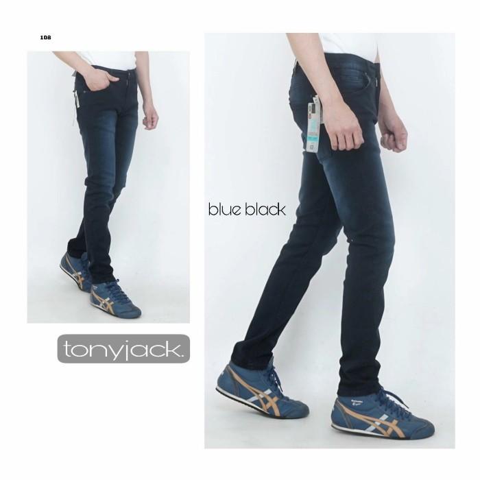 Celana Jeans Pria / Slimfit / Tony Jack / Blue Black