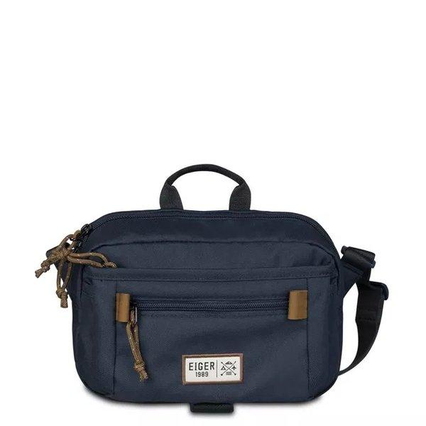 Tas Selempang Eiger 910005079 Portege Pouch Landscape 3L Navy original 100% 910005879