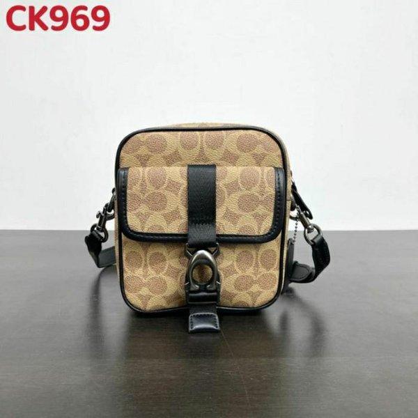 Tas Branded Import Slingbag Beck Coklat Brown Original Tas Selempang Wanita Pria Original CK969