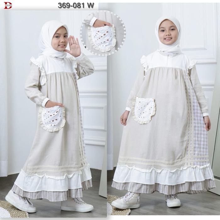 Killia - (SIZE M) GAMIS ANAK DALIMA KIDS BY SEMUT