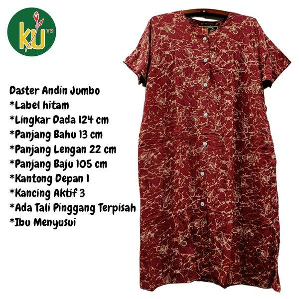 Kencana Ungu Daster Andin Daster Kekinian Daster Menyusui Daster Motif Terbaru Kekinian daster Andin