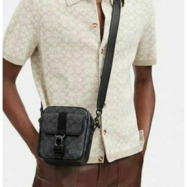 Tas Branded Import Slingbag Beck Signature Hitam Black Original Tas Selempang Wanita Pria Original C