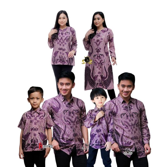 Batik Couple Pasangan Muda Keluarga Seragam Lebaran Terbaru Sarimbit Kekinian Kondangan Modern Mewah