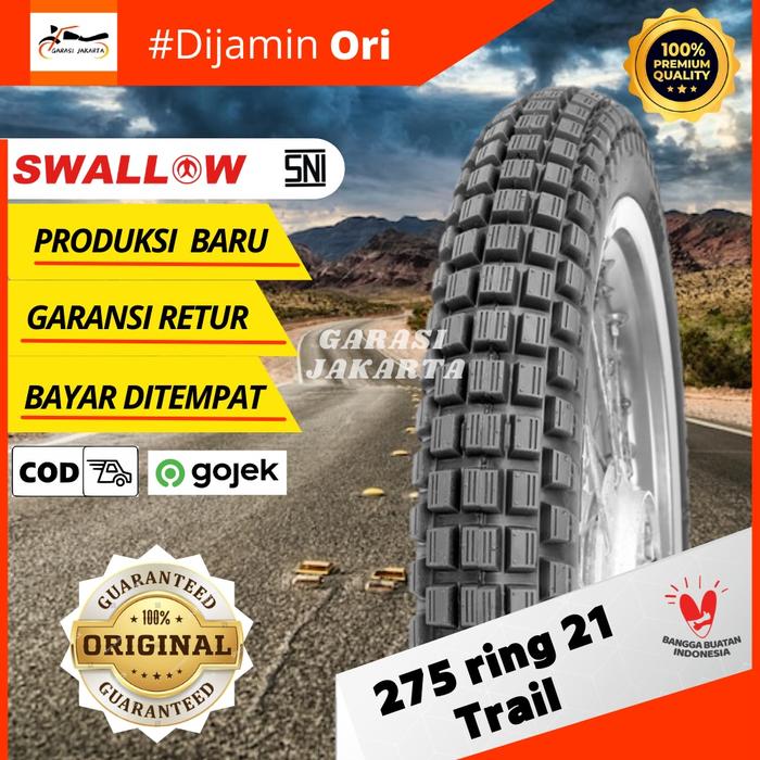 Ban luar motor ring 21 275 ban trail tahu ring 21 275 klx crf