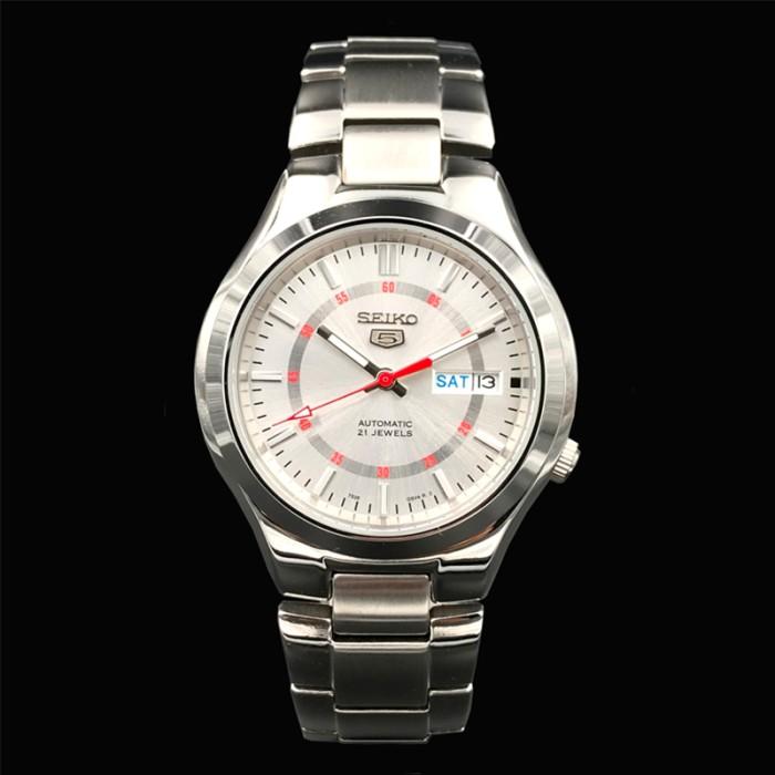 Jam Tangan Pria SEIKO Men's Luxury Business Casual Waterproof Luminous Weekly Calendar Self-Winding 