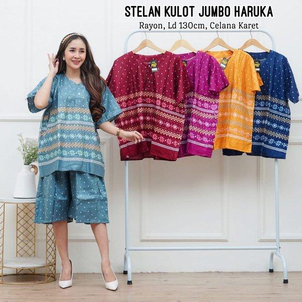 Setelan Kulot Super Jumbo Silvana l Daster l Batik jumbo l dress murahl Batik murah l baju murah wan
