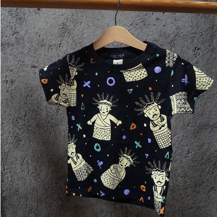 Ondel-Ondel T-shirt yolo | kaos anak ondel ondel | kaos ondel ondel | t-shirt ondel ondel