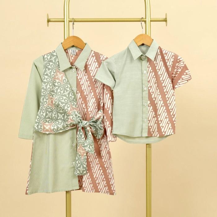 Kemeja anak dan Dress Batik anak aqila.clothing A1132