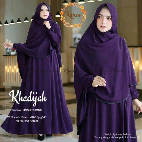 Buju syari wanita baju gamis dress muslim muslimah baju set kurudung