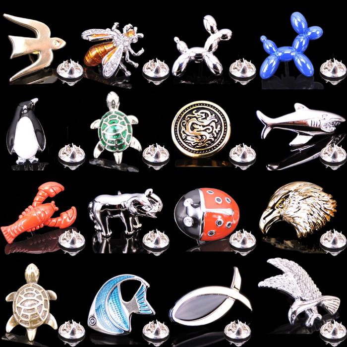 High quality mens animal bee Brooch fashion jewelry Golden Dragon Brooch  mens Wedding Shirt Dress L