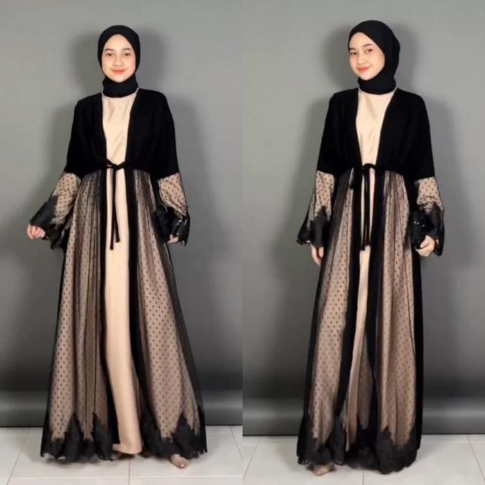 Terbaru Abaya Gamis Dubai Turkey Turki 608 By Anh Collection