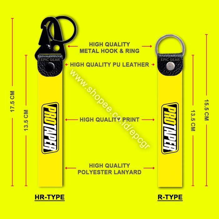 HIGH QUALITY GANTUNGAN KUNCI SEPEDA MOTOR TRAIL PROTAPER KEYCHAIN KEREN LOGO MEREK STANG BUSA HANDLE