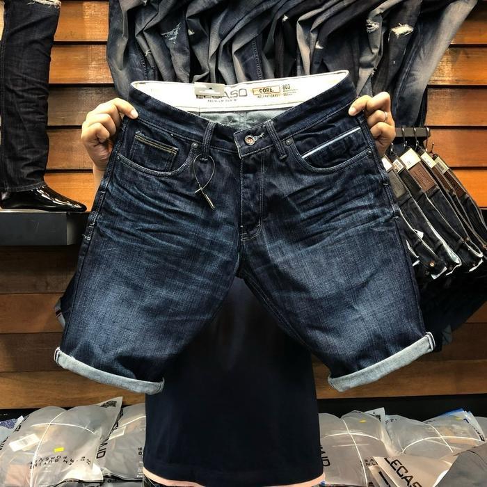 Celana Pendek Lecaso Original / Celana Jeans Pria / Celana Pria Ori Import / Celana Pria Branded / C