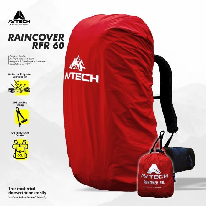 Avtech - Raincover Ready For Rain Carrier 60L - Cover Bag Waterproof