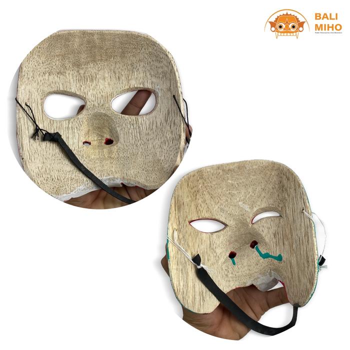 Hot Promo! Topeng Bondres - Topeng lawak Bali - Topeng bibir sumbing - Topeng Kayu - Topeng Bali - T