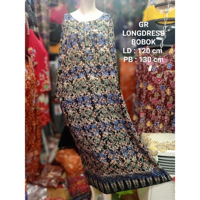 Daster Gadis Remaja Longdress Bobok Lengan Panjang Cap LD 120 cm