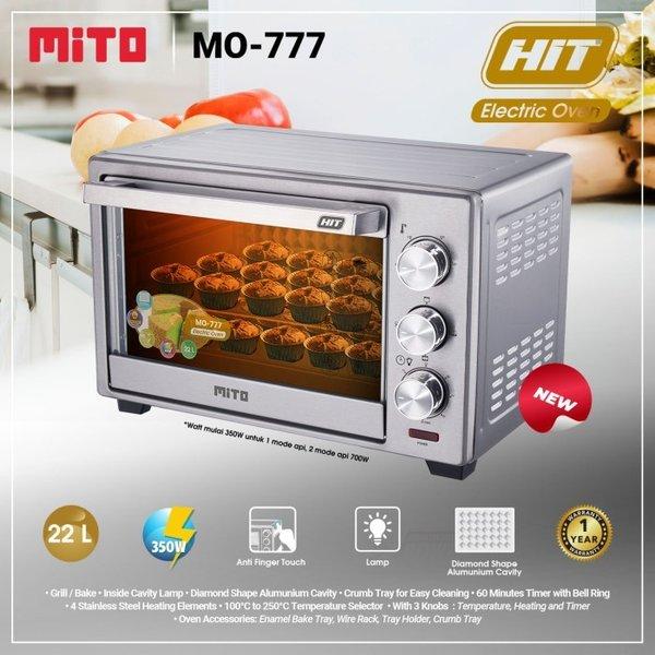 MITO MO-777 Oven Hit Electric Oven Listrik 22Liter 350 Watt
