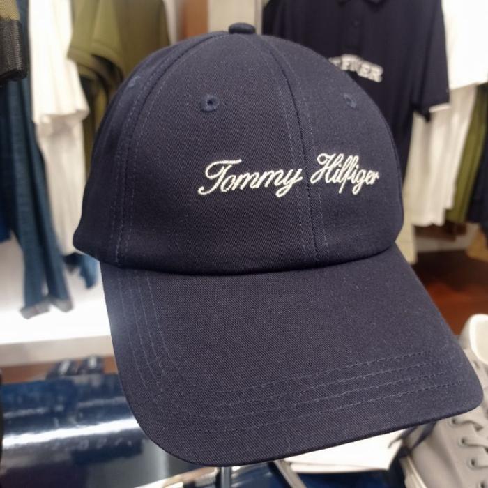 SIAPKIRIM Topi Baseb Caps Tommy - Jeans ginal READY STOCK