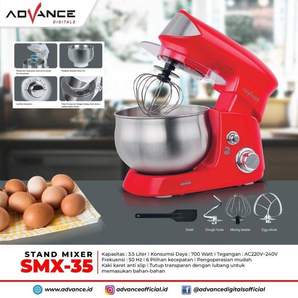 Advance SMX 35 Stand Mixer Roti dan Kue 3.5 Liter
