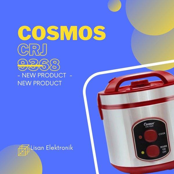 Cosmos CRJ-9368 Rice Cooker 3In1 Magic Com 2 Ltr Stainless Steel