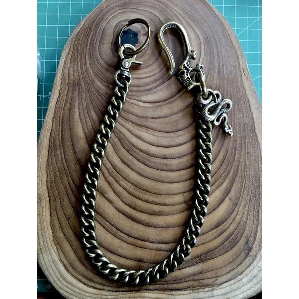 ORIGINAL Snake Chain Skull Hook / Rantai Dompet Tengkorak READY STOCK