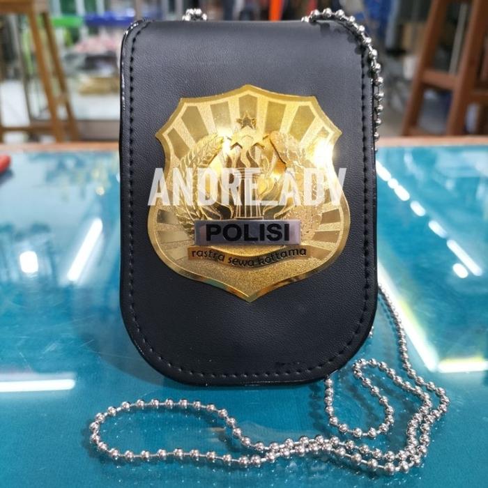 DISKON Lencana Polisi Dompet Kalung Polisi Elegan READY STOCK