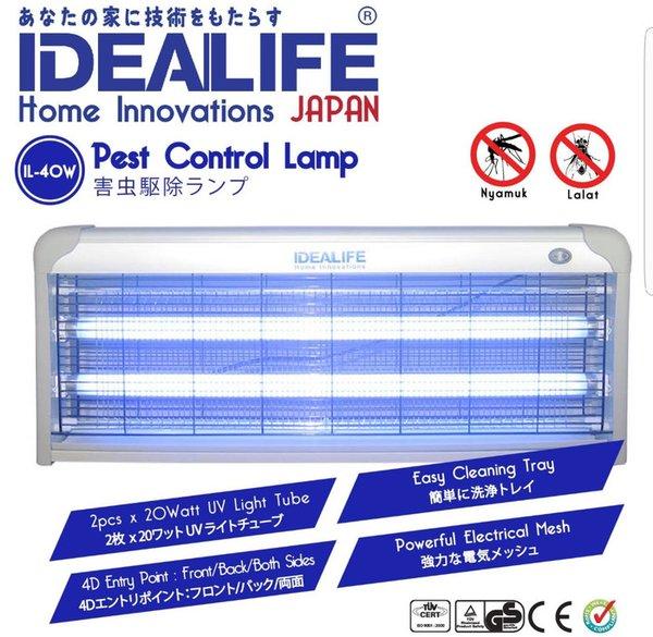 Idealife IL-40W Lampu Nyamuk Lampu Pembasmi Serangga Pest Control