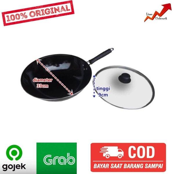 Panci Wajan Goreng Serbaguna Enamel GSF 32CM