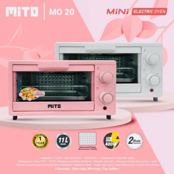 MITO MO 20 Oven Listrik Mini Kapasitas 11 Liter
