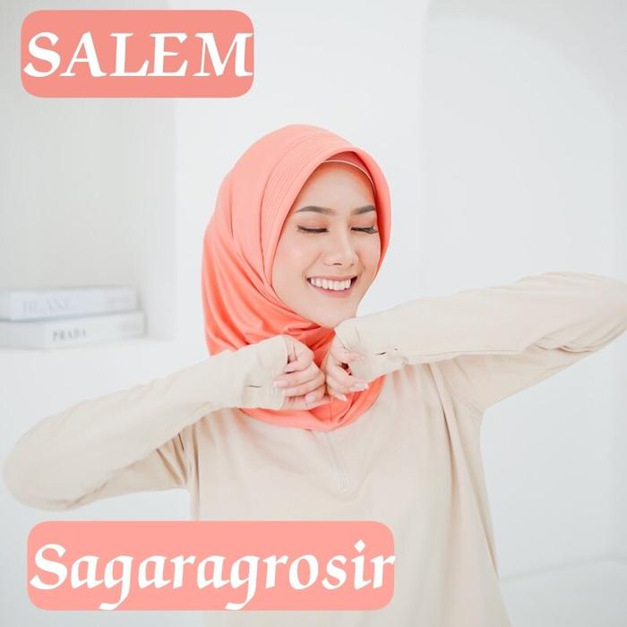 Jilbab Olahraga Sport Volly Hijab Olahraga Kerudung Cleimira Bergo Sport Hijab Instan Kerudung Olahr