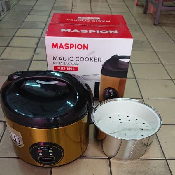 Maspion MRJ1898 Magic Com 1.8 Liter 395 Watt