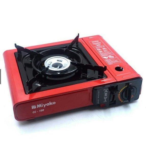 Miyako Kompor Gas Portable CC-100 - Mudah Dibawa, Pengapian Otomatis