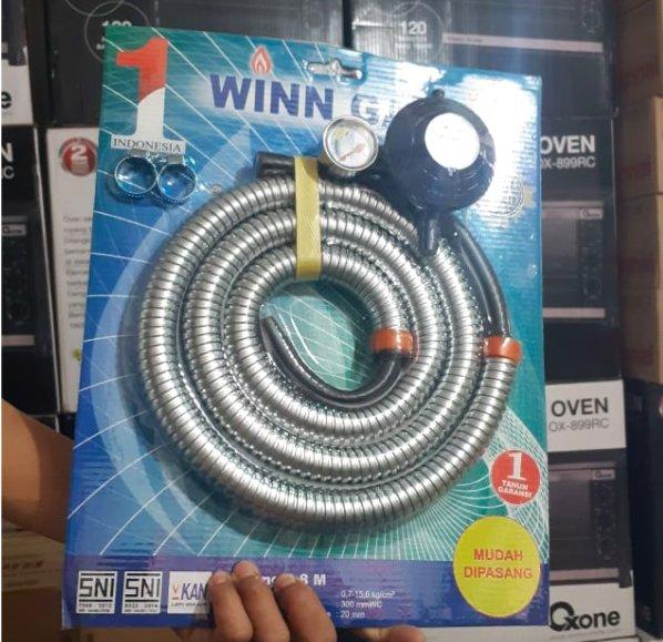 WINN GAS Regulator & Selang Kompor Gas