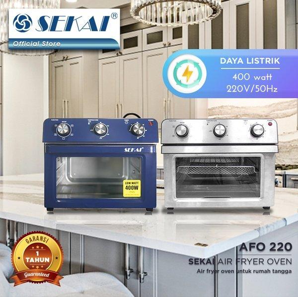 Sekai AFO220 Oven Listrik 22 Liter 800 Watt