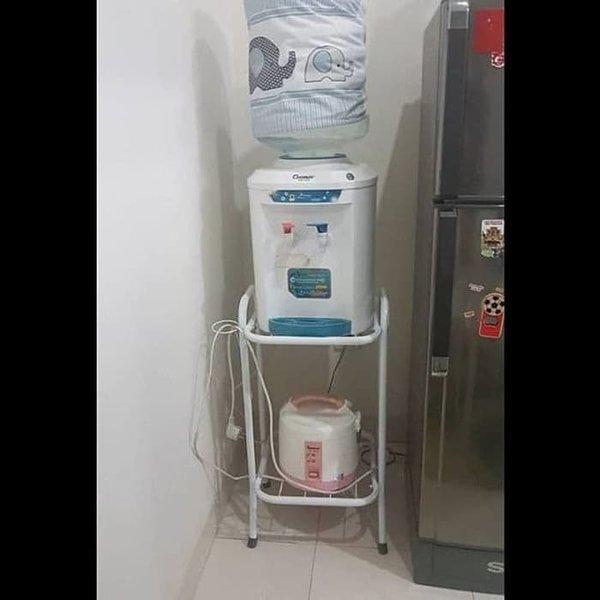 Rak Dispenser 2 Susun Warna Putih
