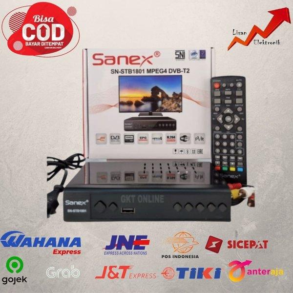 Sanex Set Top Box SN STB 1801 Penerima siaran Digital