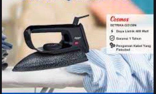 Cosmos CI3130N Setrika 400 Watt Suhu Otomatis Batik