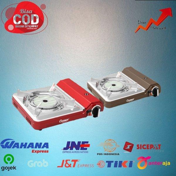 COSMOS Kompor Gas Stainless Portable CGC-123PN
