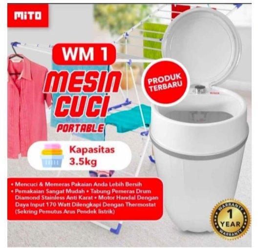 Mito Mesin Cuci Portable WM1 Mini