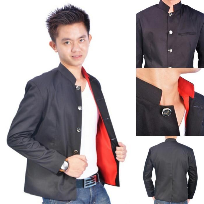 BLAZER PRIA NEW CROWS BLACK - Jas Hitam Takiya Genji Zero Casual Jaket 774