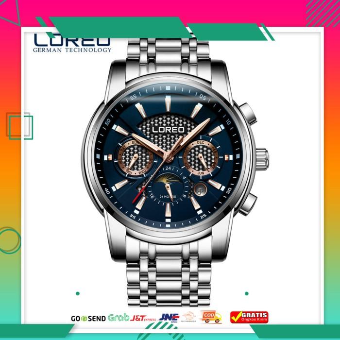Jam Tangan LOREO Automatic Mechanical Sapphire Luminous