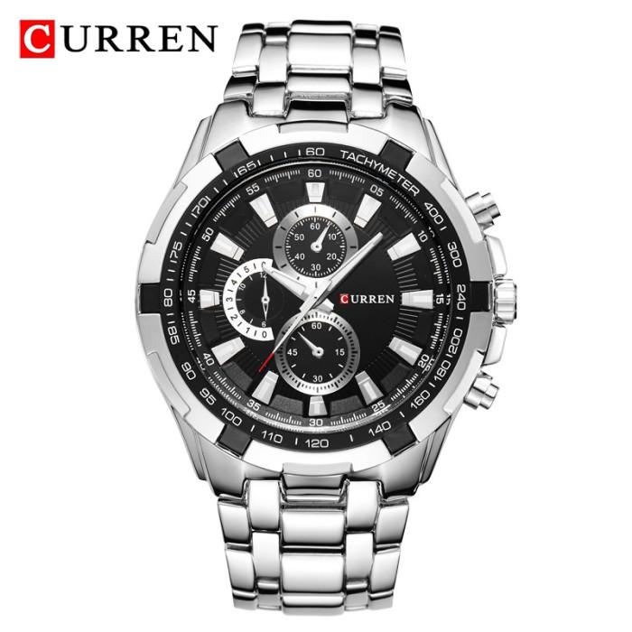 Jam Tangan Original Pria CURREN 8023 Quartz Watch Men Waterproof Sport Military Watches Mens Busines