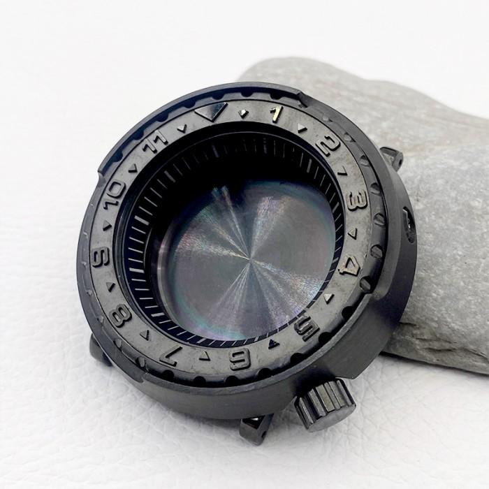 Aksesoris Jam Tangan Original Mod Tuna Canned Watch Case Crown at 4.1 oclock Fits NH34 NH35 NH36 4R