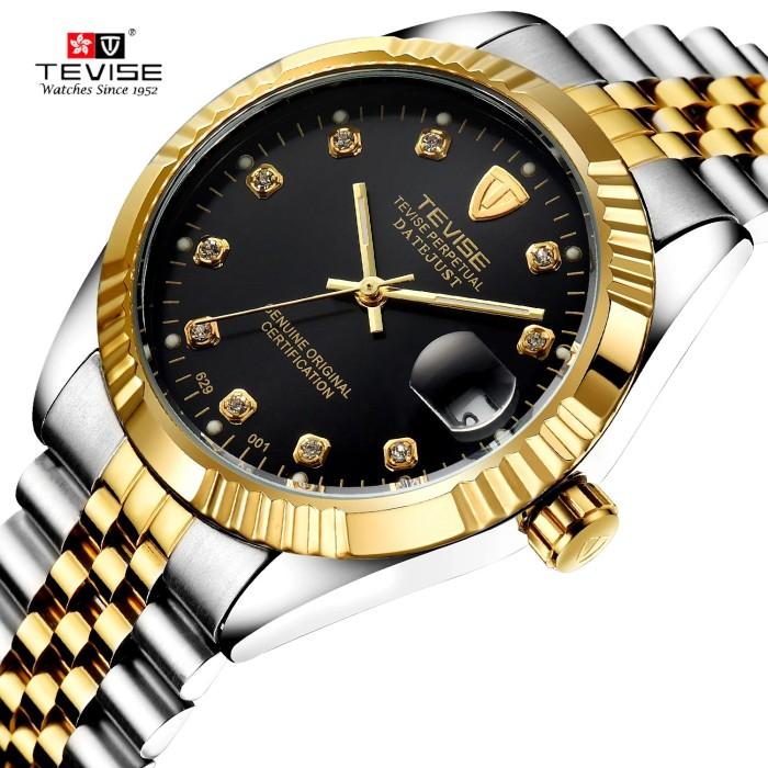 Jam Tangan Pria TEVISE Brand Mechanical automatic watch business