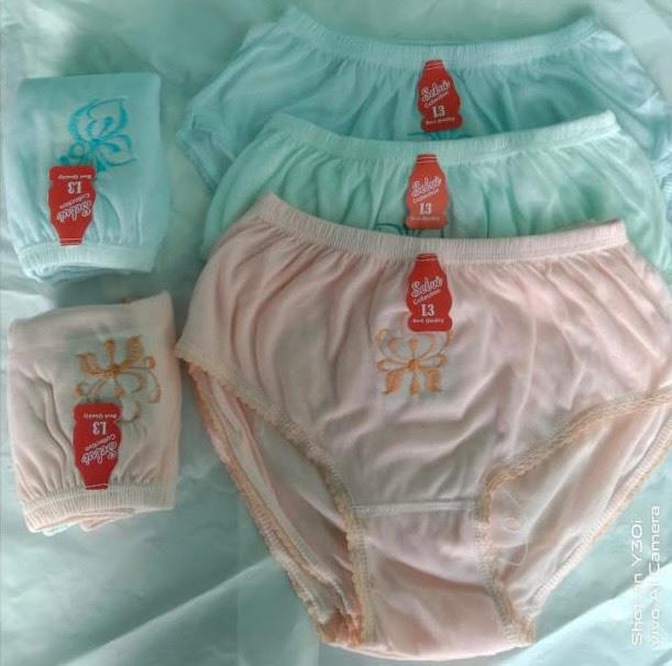 NEW PRODUK!!!! KU - 6 Pcs CD Wanita Dewasa Murah / Celana Dalam Dinar Candy Bahan Katun Import Ukura